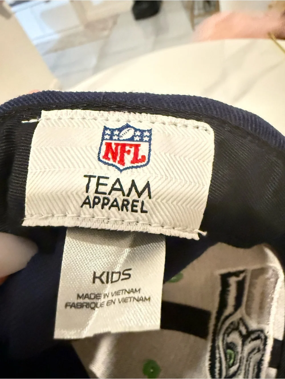 Kids Seahawks Cap